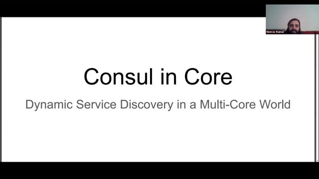 Thumbnail image for video "Consul in Core: Dynamic Service Discovery in a Multi-Core World"