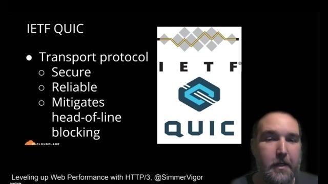 Thumbnail image for video "Leveling up Web Performance with HTTP/3"