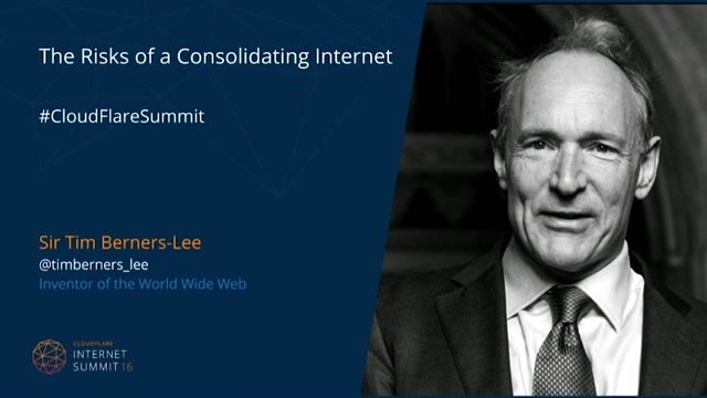 Thumbnail image for video "Internet Summit: Tim Berners-Lee // Victoria Coleman"