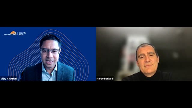 Thumbnail image for video "🔒 Security Week Fireside Chat: Marco Boniardi & Vijay Chauhan"