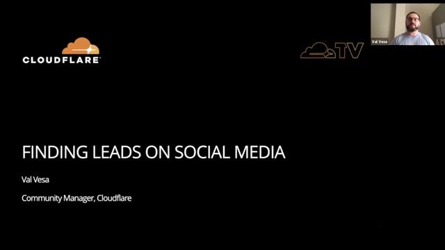 Thumbnail image for video "Finding Leads on Social Media"