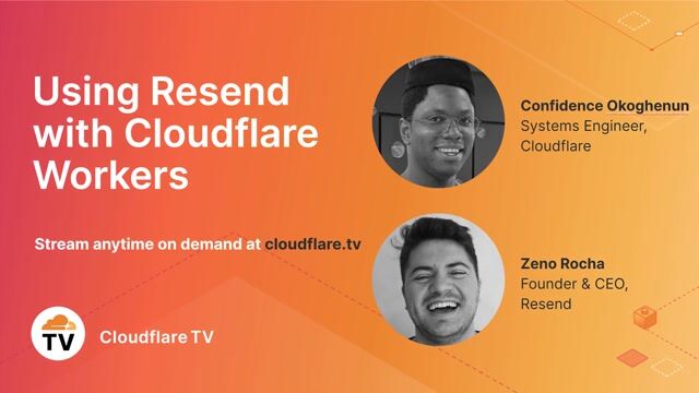 Thumbnail image for video "Using Resend with Cloudflare Workers"