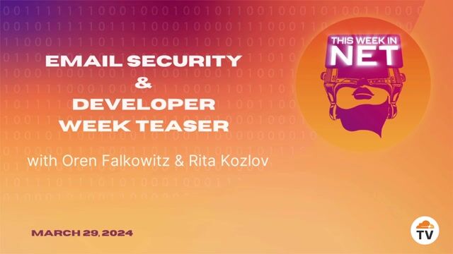 Thumbnail image for video "Email security in the AI era and a Developer Week teaser"